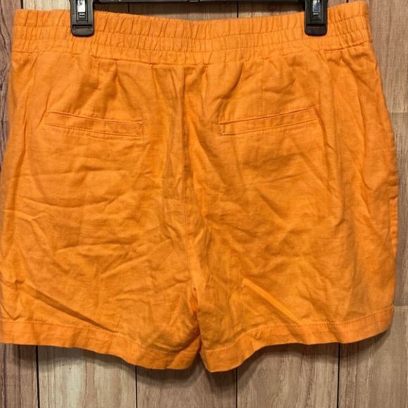 EST. 1946 XL linen shorts orange - Picture 2 of 3
